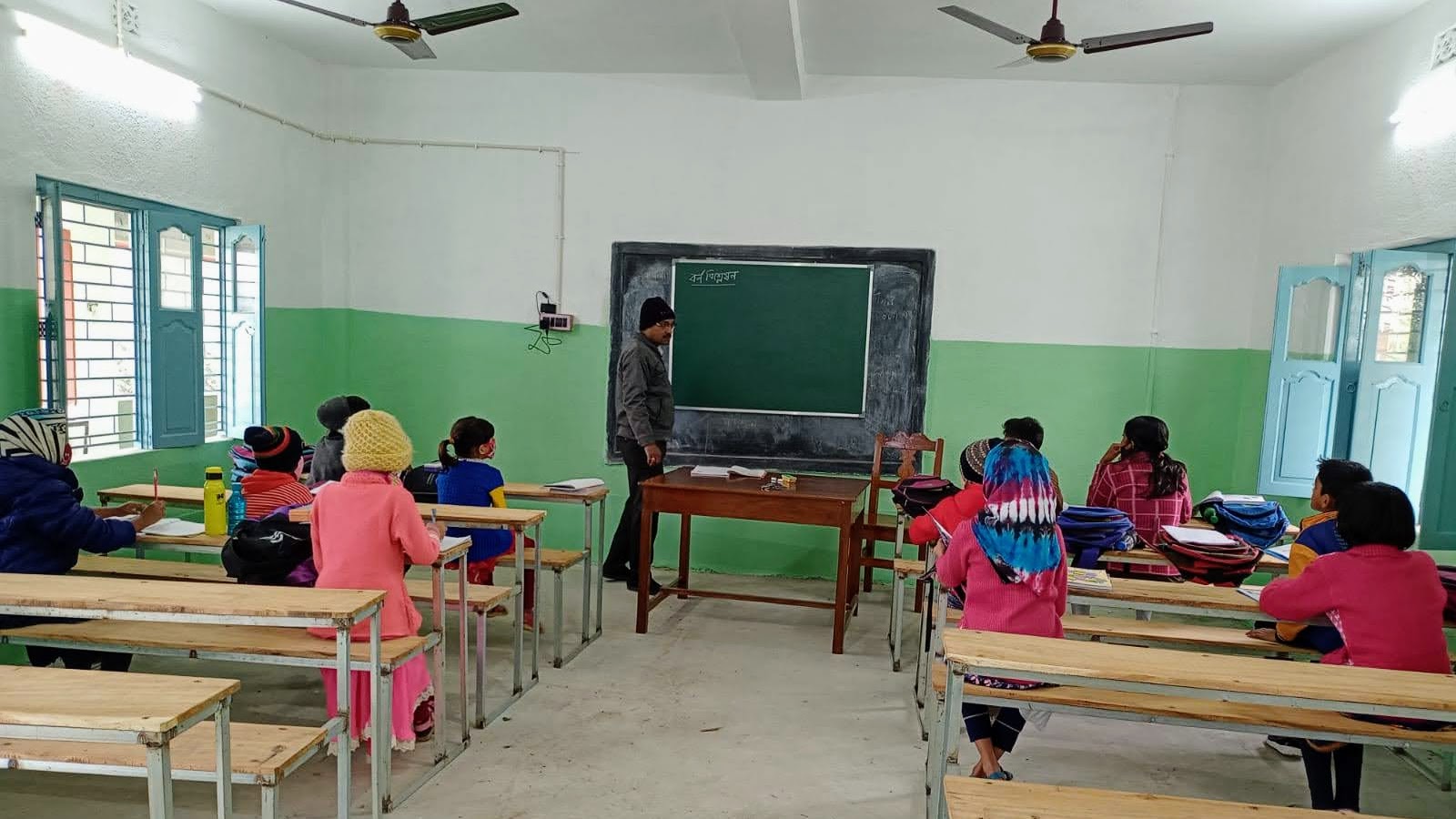 Children in slum environment